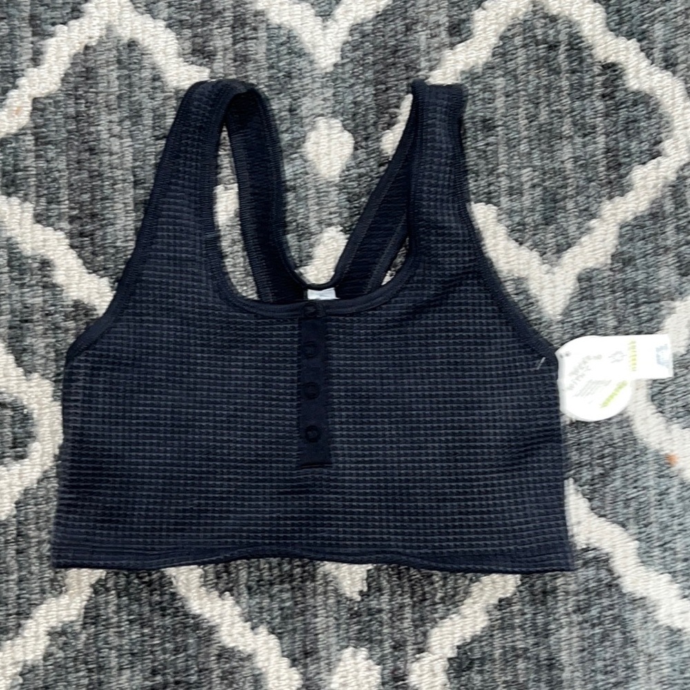 Aerie cropped racerback tank